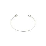 Swarovski® Кристальный открытый браслет-манжета – 925 серебро 5