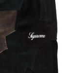 Шорты Supreme Patchwork Velour Short 'Dark Navy' 3