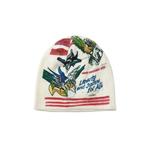 Головные уборы Who Decides War Americana Knit Hat 'Cloud/Multicolor' 2