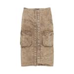 Skirts Y/Project Velcro Cargo Long Skirt 'Вымытый Хаки' 1