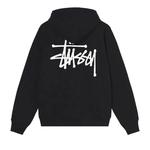 Верхняя одежда Stussy Basic Zip Hood 'Black' 2