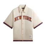 Рубашки и Топы Kith For The New York Knicks Patrick Ewing Woodpoint Shirt 'Sandrift' 1