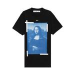 Футболки Off-White Monalisa Short-Sleeve Slim Tee 'Black/White' 1