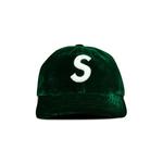 Бейсболки Supreme Velvet S Logo 6-Panel 'Зеленый' 1