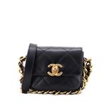 Мини-сумка через плечо Framing Chain Flap Bag Quilted Calfskin 1