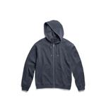 Loon logo-patch zip-up hoodie 2