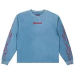 Топы Pleasures Fiery Heavyweight Long-Sleeve 'Сланец' 1