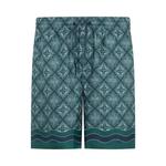 Шорты Casablanca Silk Shorts 'Radiating Monogram' 1