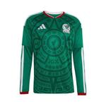 Джерси Adidas Mexico 26 Home Long Sleeve Jersey 'Bold Green' 1