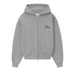 Толстовки на молнии Rhude Classique Zip Up Hoodie «Grey» 1