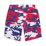 Шорты Supreme Cutoff Double Knee Denim Painter Short 'Red Camo' 2