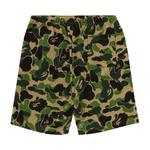 Шорты BAPE ABC Camo Shark Sweatshorts 'Green' 2