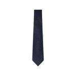 geometric flower-pattern tie 1