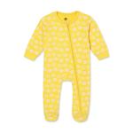 Комбинезон на молнии для младенцев The Mom Store Buttercream Clouds - Желтый 5