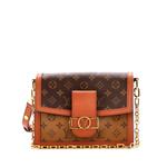 Сумка на плечо Dauphine Reverse Monogram Canvas MM 1