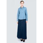 Polo Haus - Женская джинсовая рубашка с длинным рукавом Signature Fit WWLSV001 6