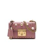 Маленькая сумка через плечо Pearl Studded Leather Padlock (2016-2026 годы) 1