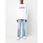 light-wash straight-leg jeans 2