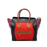 2010 Mini Multicolor Canvas and Leather Luggage tote bag 1