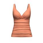 Танкини Core Solid Deep Peach Plus Cup Cross Front 2