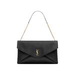 Сумки через плечо Saint Laurent Cassandre XXL Envelope Pouch On Chain In Lambskin 'Неро' 1