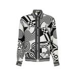 Medusa Collage print silk shirt 1