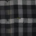 Овершерты Supreme Waffle Plaid Hooded Shirt 'Черный' 3