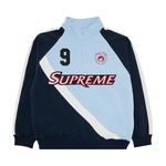 Полузастежки Supreme Equipé Half Zip Sweatshirt 'Light Blue' 1