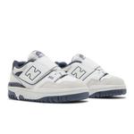 Кроссовки New Balance 550 Bungee Lace Top Strap Toddler 'White Vintage Indigo' 8