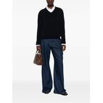 V-neck cashmere sweater 2