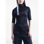 Плиссированная блузка Dahlia с жатым эффектом 2