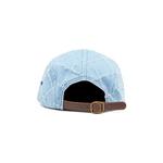 Кепки Supreme Punched Denim Camp Cap 'Вымытый индиго' 4