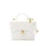 Сумка-сэтчел Quilted Caviar Handy Box Vanity Case with Chain (2021-2025 годы) 1