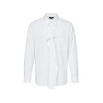 draped-panel shirt 1