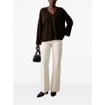 V-neck long-sleeve sweater 2