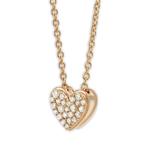Колье Caviar Heart из розового золота с бриллиантами 2
