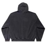 Худи Balenciaga Large Fit Худи 'Washed Black/Anthracite' 2