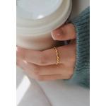 Kira Twisted Elegance Band Ring в золоте 3