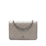 Сумка через плечо CC Quilted Lambskin Full Flap Wallet on Chain (2018-2019 годы) 1