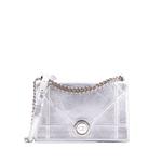 Diorama Clasp Flap Bag Crinkled Lambskin Medium crossbody bag 1