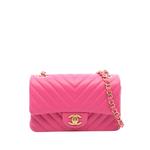 Мини-сумка через плечо Rectangular Classic Chevron Lambskin Single Flap (2015-2016 годы) 1
