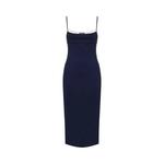Платья миди Miu Miu Jersey Stretch Abito 'Bleu' 1