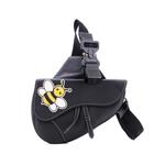 Сумка через плечо KAWS Saddle Leather with Applique 1