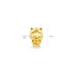 999.9/24K Чистое золото 3D 12 Знаков зодиака Подвеска - Лошадь B649G 2