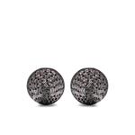 pavé cone stud earrings 1