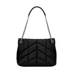 Сумки через плечо Saint Laurent Puffer Medium Chain Bag 'Черный' 2