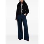faux-fur collar buttoned jacket 2