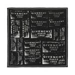 Шарфы Givenchy Patchwork Stamp Silk Scarf 'Black' 1