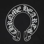 Свитеры Chrome Hearts Horseshoe Logo Crewneck Sweatshirt 'Черный' 3