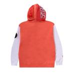 Худи BAPE Shark Full Zip Hoodie Korea «Orange» 2